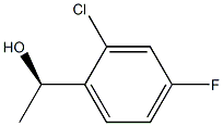 (1R)-1-(2-chloro-4-fluorophenyl)ethan-1-ol Structure