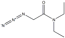 2-azido-N,N-diethylacetamide Structure