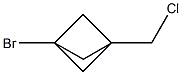 1-bromo-3-(chloromethyl)bicyclo[1.1.1]pentane Structure