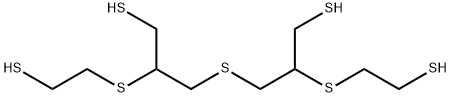4,8-bis(mercaptomethyl)-3,6,9-trithia-1,11-undecanedithiol Structure