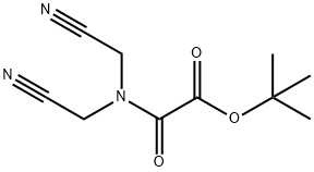 Acetic acid, 2-[bis(cyanomethyl)amino]-2-oxo-, 1,1-dimethylethyl ester Structure