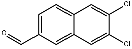 6,7-dichloro-2-naphthaldehyde Structure