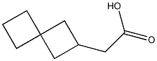2-(spiro[3.3]heptan-2-yl)acetic acid Structure