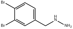 Hydrazine, [(3,4-dibromophenyl)methyl]- Structure