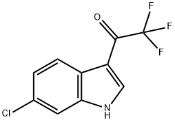 1-(6-氯-3-吲哚基)-2,2,2-三氟乙酮