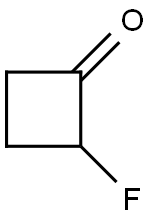 2-fluorocyclobutan-1-one Structure