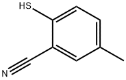 2-mercapto-5-methylbenzonitrile Structure