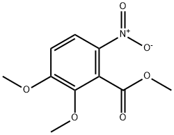 methyl 2-nitro-5,6-dimethoxybenzoate Structure
