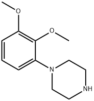 PIPERAZINE, 1-(2,3-DIMETHOXYPHENYL)- Structure