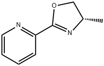 Pyridine, 2-[(4S)-4,5-dihydro-4-methyl-2-oxazolyl]- Structure