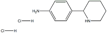 4-(2-PIPERIDYL)PHENYLAMINE DIHYDROCHLORIDE Structure