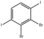 2,3-dibromo-1,4-diiodobenzene Structure