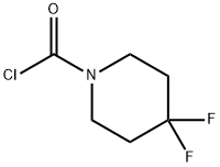 4,4-difluoropiperidine-1-carbonyl chloride Structure