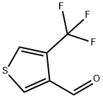 4-(trifluoromethyl)thiophene-3-carbaldehyde Structure