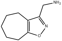 {4H,5H,6H,7H,8H-cyclohepta[d][1,2]oxazol-3-yl}methanamine Structure