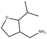 [2-(propan-2-yl)oxolan-3-yl]methanamine Structure