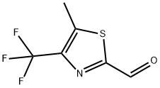 5-methyl-4-(trifluoromethyl)-1,3-thiazole-2-carbaldehyde Structure