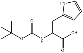 2-{[(tert-butoxy)carbonyl]amino}-3-(1H-pyrrol-2-yl)propanoic acid Structure