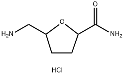 5-(aminomethyl)oxolane-2-carboxamide hydrochloride Structure