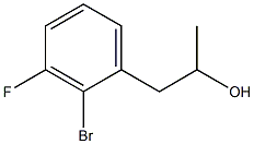 1-(2-bromo-3-fluorophenyl)propan-2-ol Structure