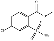methyl 4-chloro-2-sulfamoylbenzoate Structure