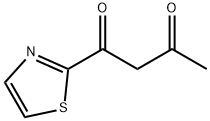 1-(1,3-thiazol-2-yl)butane-1,3-dione Structure