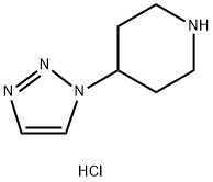 4-(1H-1,2,3-triazol-1-yl)piperidine dihydrochloride Structure