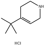 4-tert-butyl-1,2,3,6-tetrahydropyridine hydrochloride Structure