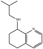 N-(2-methylpropyl)-5,6,7,8-tetrahydroquinolin-8-amine Structure