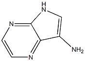 5H-pyrrolo[2,3-b]pyrazin-7-amine Structure