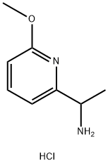 1-(6-METHOXYPYRIDIN-2-YL)ETHANAMINE 2HCl Structure