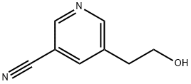 5-(2-Hydroxyethyl)nicotinonitrile Structure