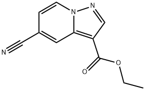 ethyl 5-cyanopyrazolo[1,5-a]pyridine-3-carboxylate Structure