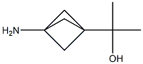 2-{3-aminobicyclo[1.1.1]pentan-1-yl}propan-2-ol Structure
