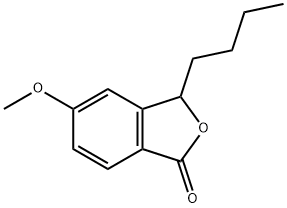 5-Methoxy-3-Butylphthalide Structure