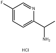 5-FLUORO-ALPHA-METHYL-2-PYRIDINEMETHANAMINE DIHYDROCHLORIDE Structure