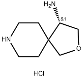 (4S)-2-oxa-8-azaspiro[4.5]decan-4-amine dihydrochloride Structure