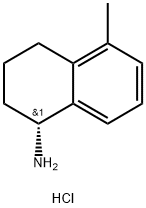 (R)-5-METHYL-1,2,3,4-TETRAHYDRO-NAPHTHALEN-1-YLAMINE HYDROCHLRIDE Structure