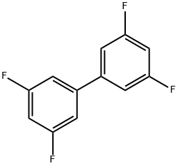1,1'-Biphenyl, 3,3',5,5'-tetrafluoro- Structure
