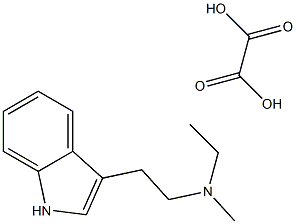 N-methyl-N-Ethyltryptamine (oxalate) Structure