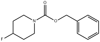 benzyl 4-fluoropiperidine-1-carboxylate Structure