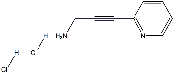3-(pyridin-2-yl)prop-2-yn-1-amine dihydrochloride Structure