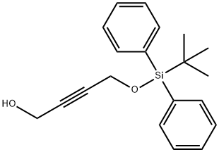 4-[[(1,1-dimethylethyl)diphenylsilyl]oxy]-2-Butyn-1-ol Structure