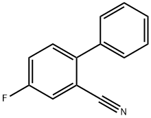 [1,1'-Biphenyl]-2-carbonitrile, 4-fluoro- Structure
