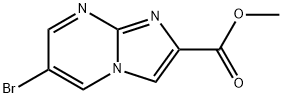 methyl 6-bromoimidazo[1,2-a]pyrimidine-2-carboxylate(SALTDATA: FREE) Structure