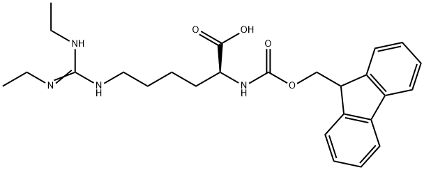 Fmoc-L-Har(Et)2-OH Structure