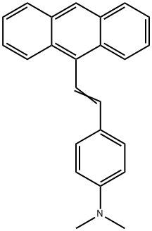 Ethene, 1-anthracen-9-yl)-2-(4-dimethylaminophenyl)-, (E)- Structure