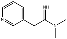 3-Pyridineethanimidamide,N,N-dimethyl-(9CI) Structure