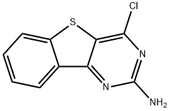[1]Benzothieno[3,2-d]pyrimidin-2-amine, 4-chloro- Structure