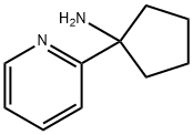 Cyclopentanamine, 1-(2-pyridinyl)- Structure